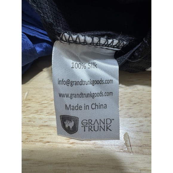 GRAND TRUNK Silk Single Sleep Sack with Pillow Pocket Lightweight Travel Hammock - Picture 4 of 10